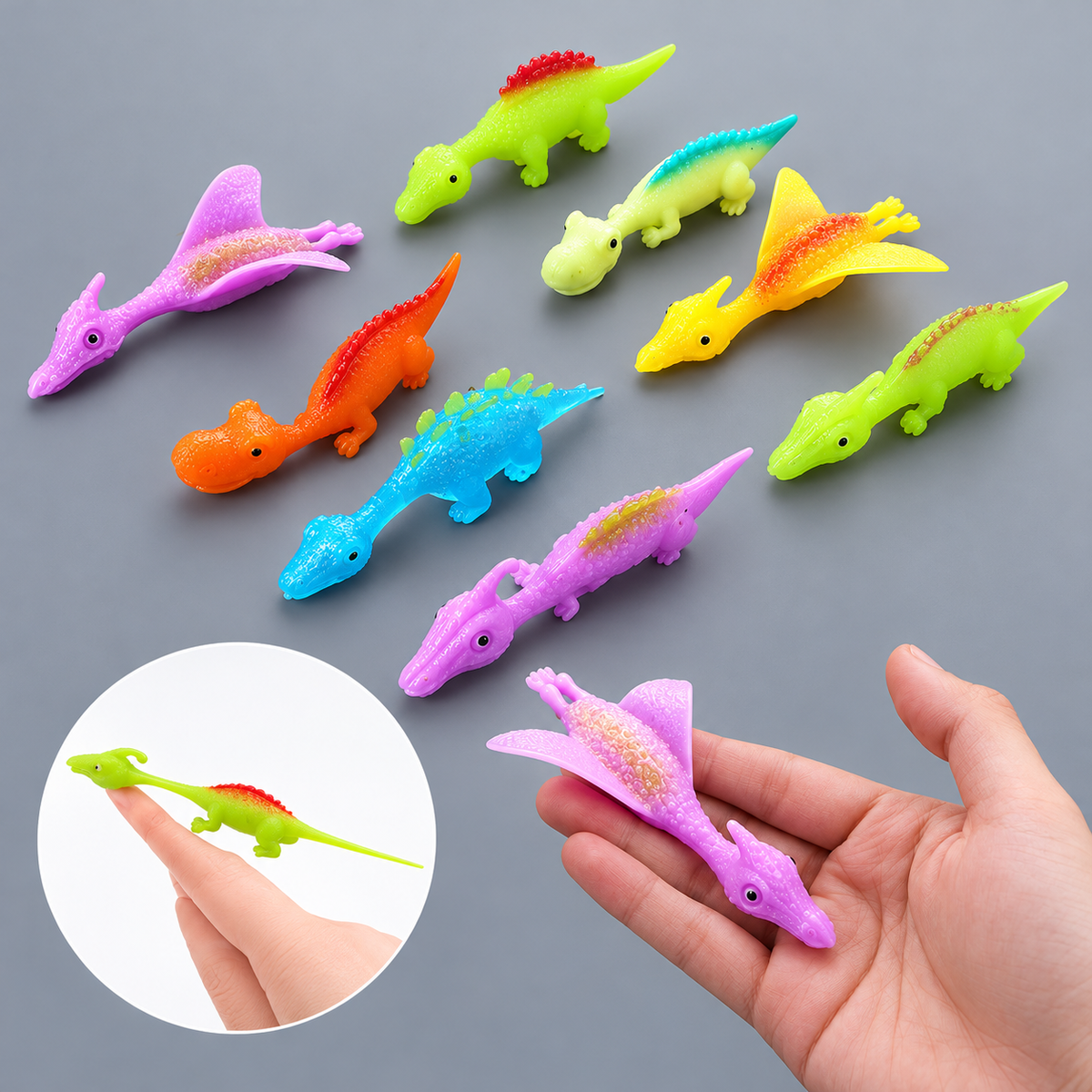 Creative Dinosaur Finger Slingshot