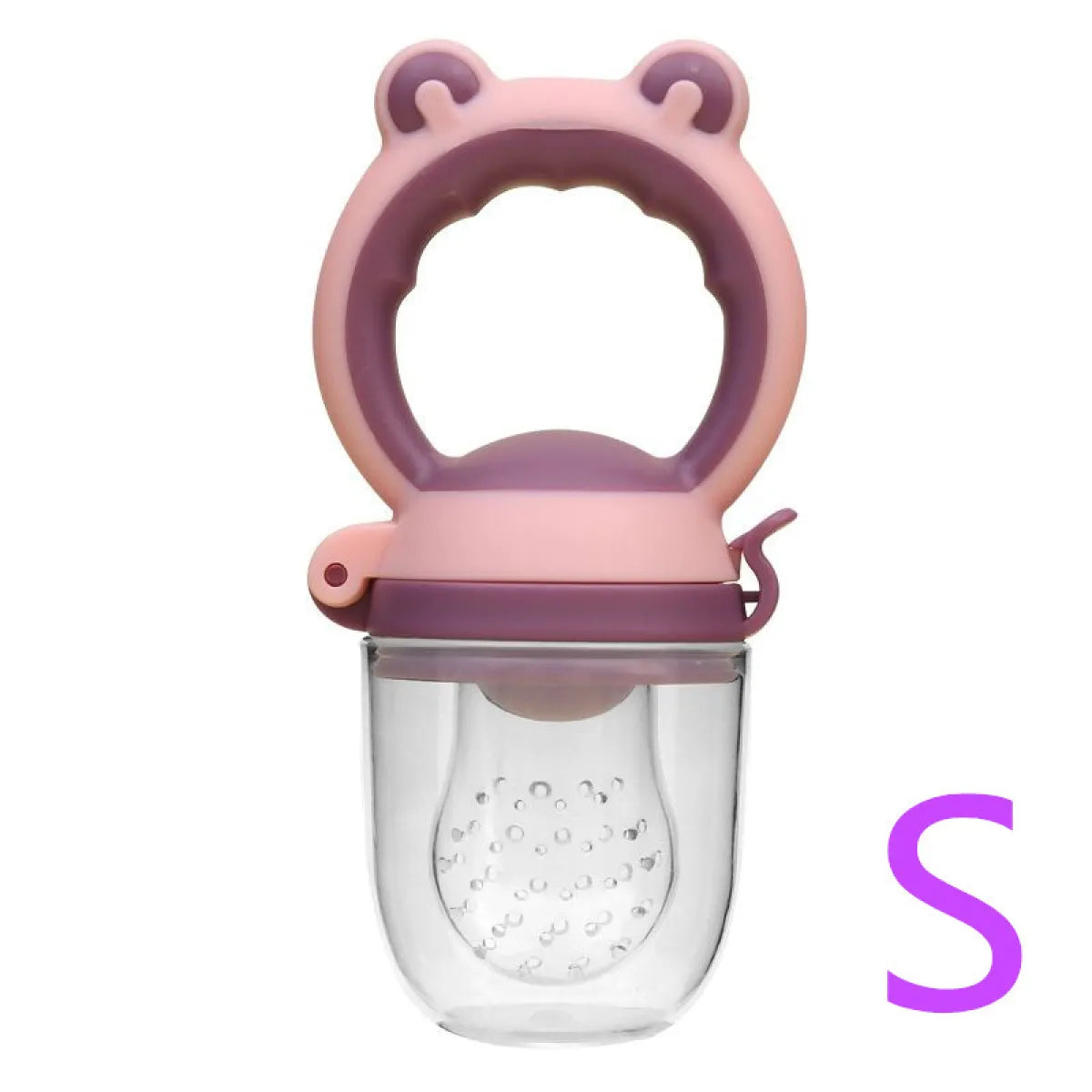 Frog Head Baby Fruit and Vegetable Silicone Feeder
