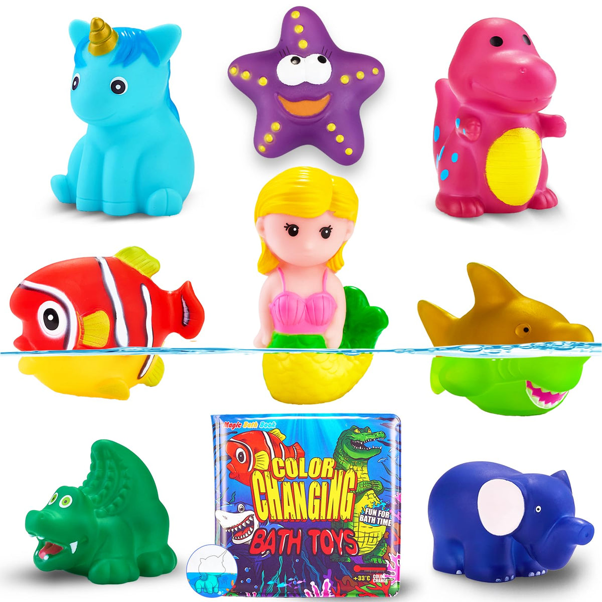 Little Splash Magic Bath Toys