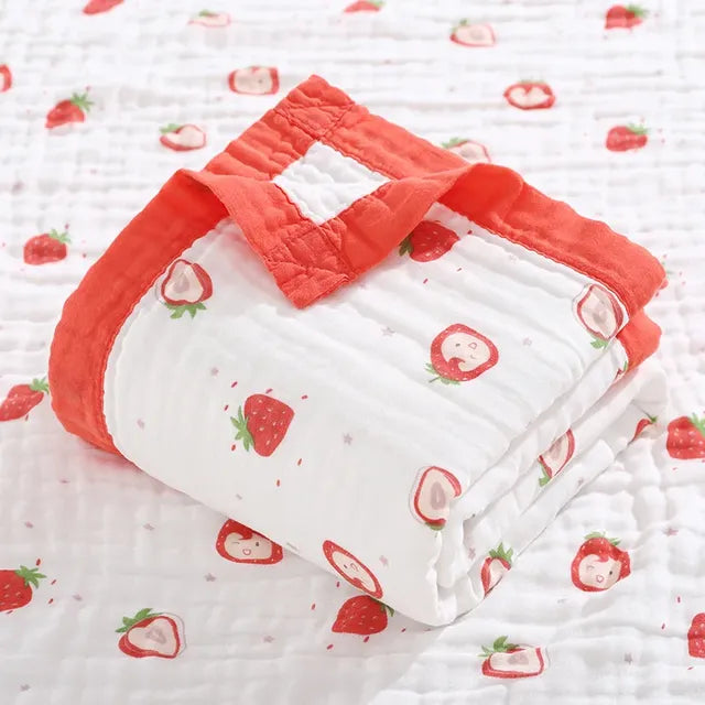 Little Dreamer Cotton Swaddle Blanket