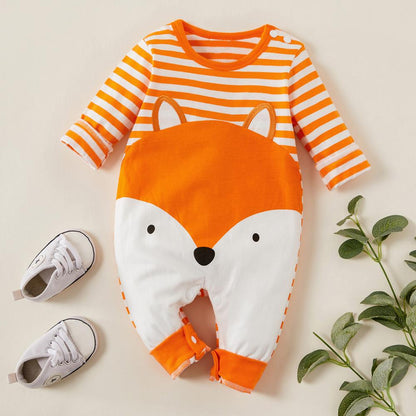 Little Fox Cuddles Long-Sleeve Outfit