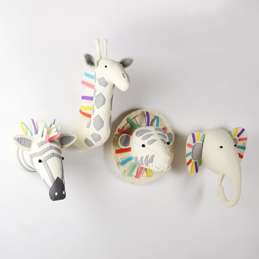 Cute Critter Felt Wall Decor – Animal Nursery Decorations