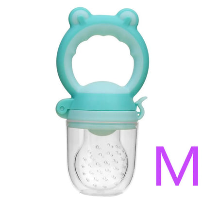 Frog Head Baby Fruit and Vegetable Silicone Feeder