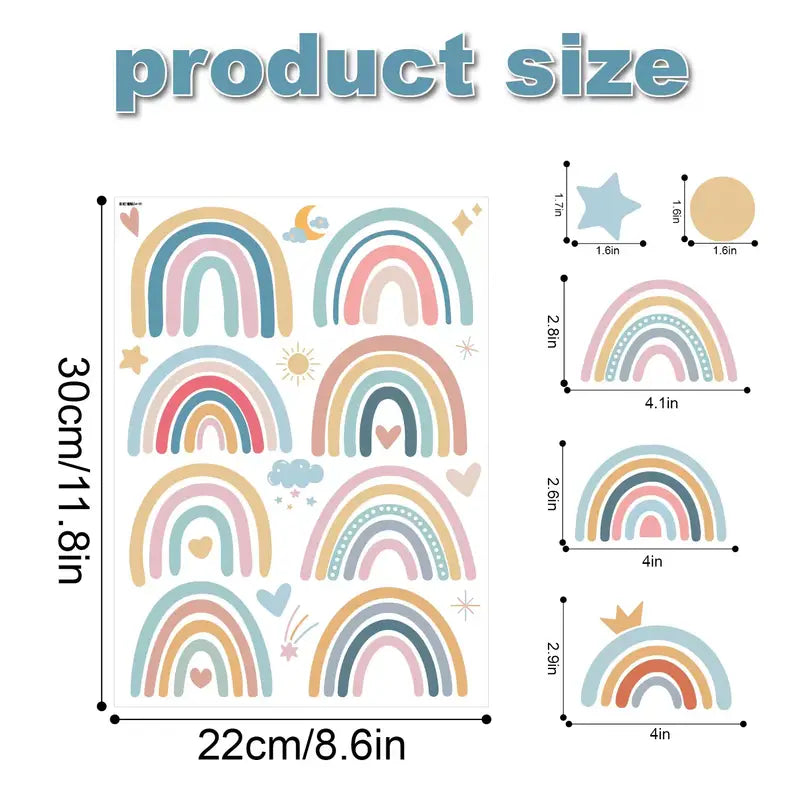 Rainbow Dreams Wall Stickers