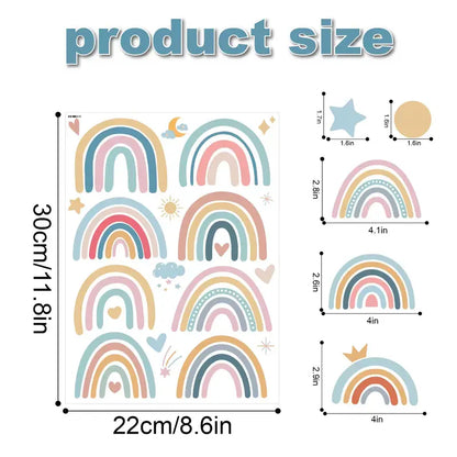 Rainbow Dreams Wall Stickers