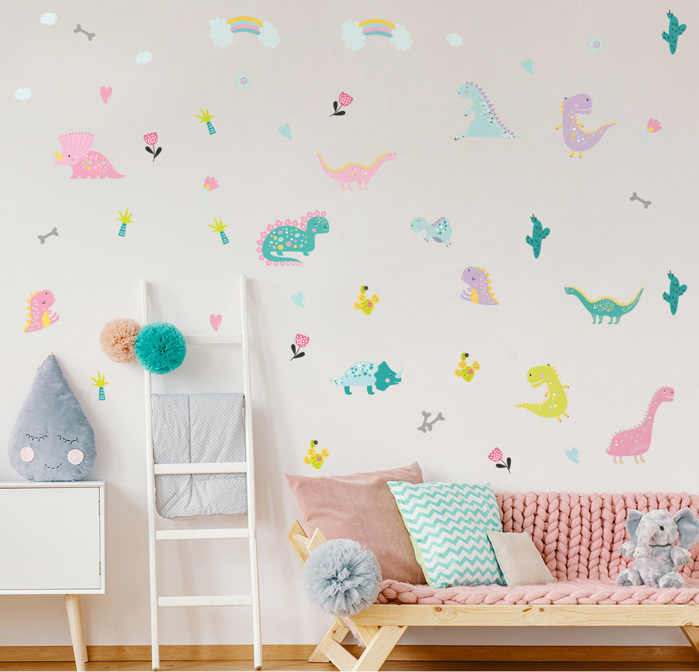 Pretty Dino Wall Stickers