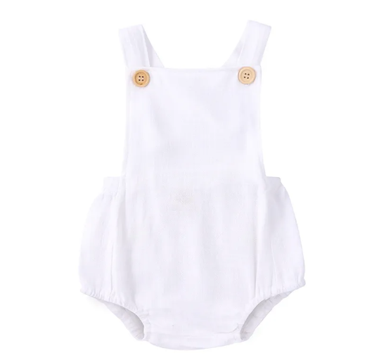 Baby Sleeveless Cotton Jumpsuit