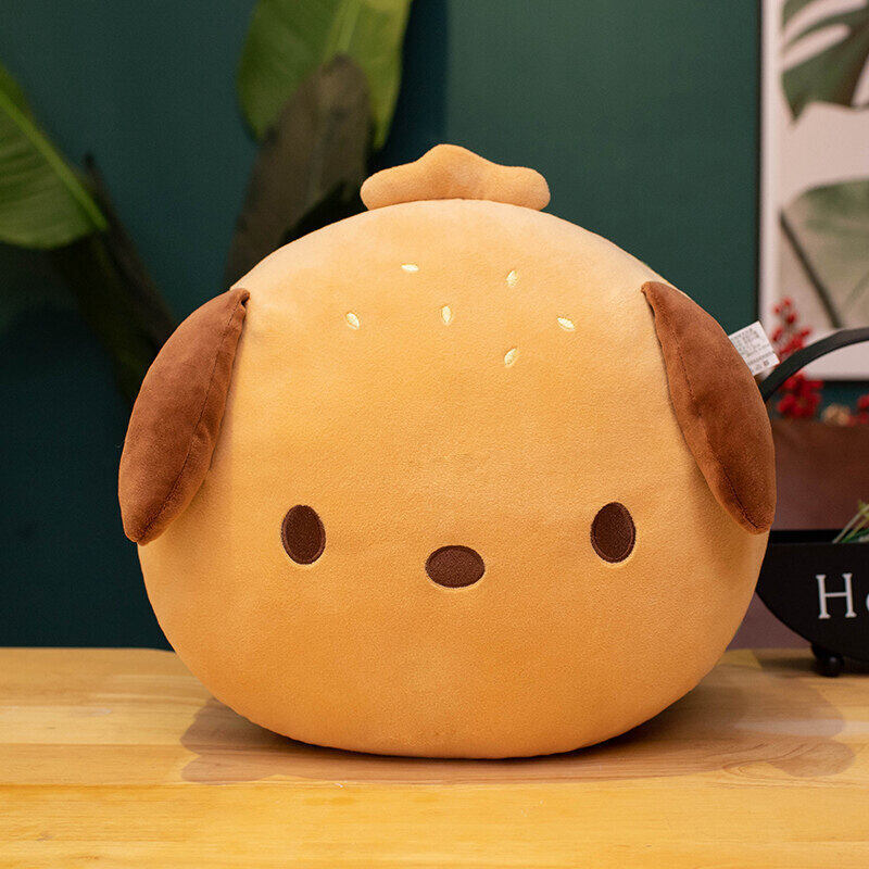 Puppy Hamburger Plush Pillow