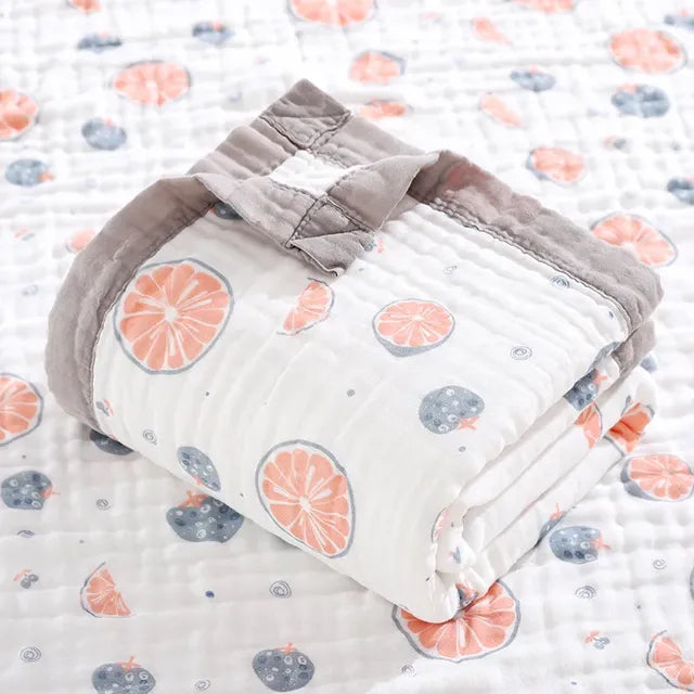 Little Dreamer Cotton Swaddle Blanket