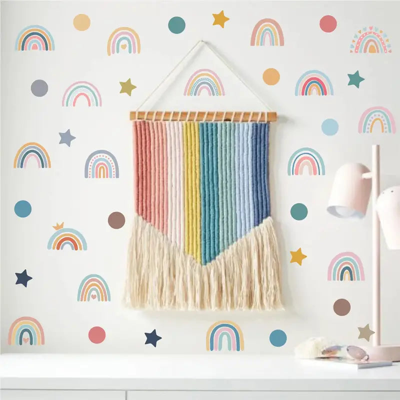 Rainbow Dreams Wall Stickers