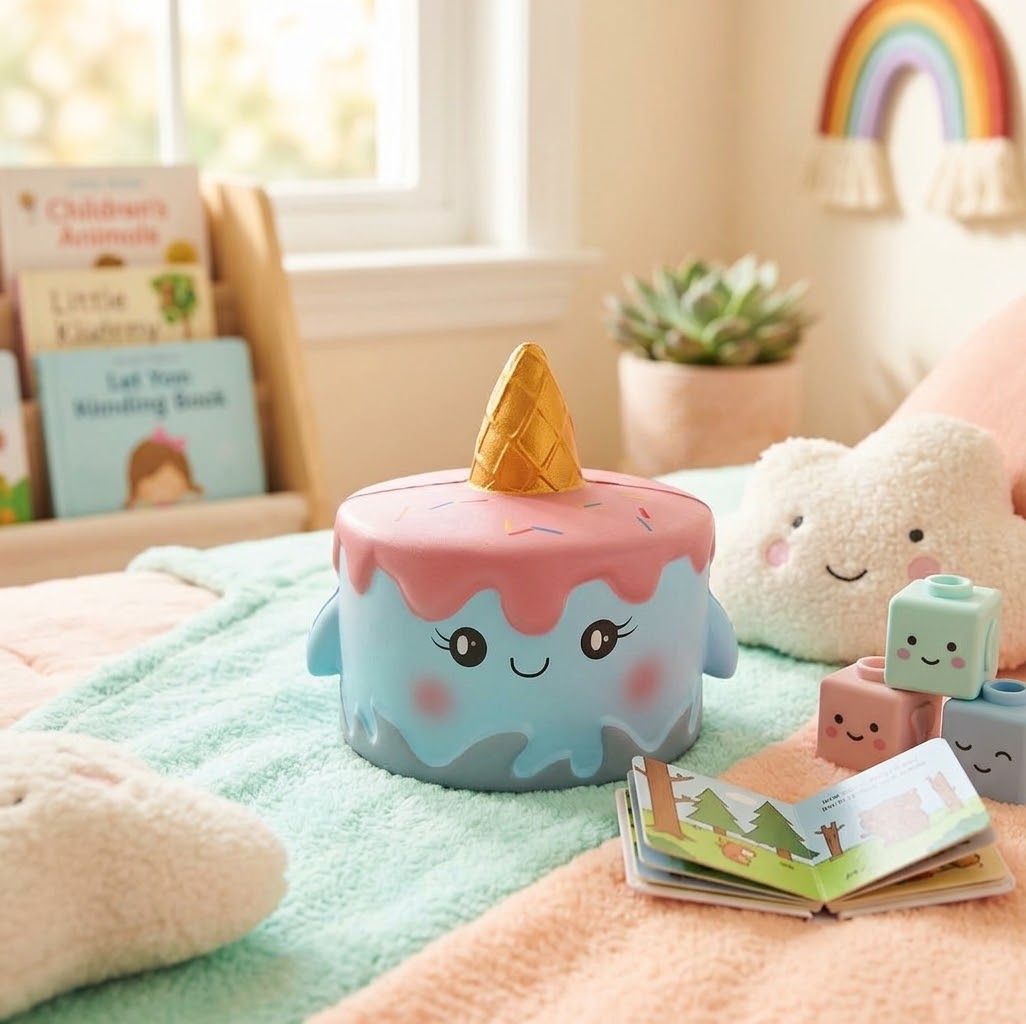 Pastel Dream Unicorn Cake Squishy