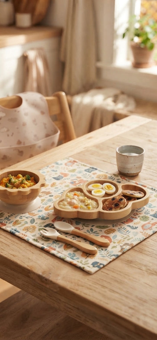 Little Sprout Bamboo Mealtime Set