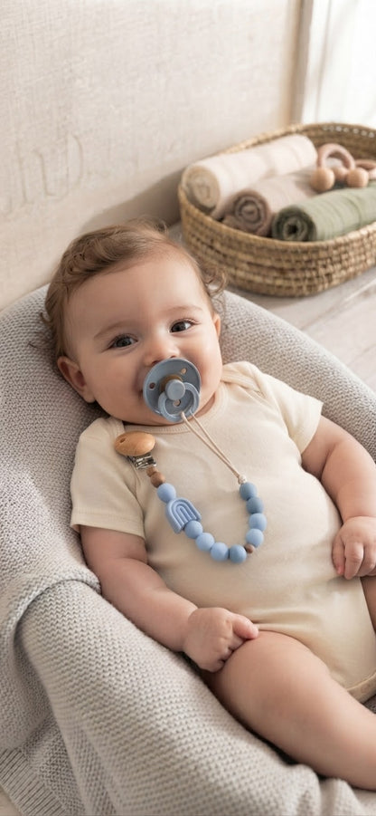 Little Sprouts Earthy Silicone Pacifier Holder