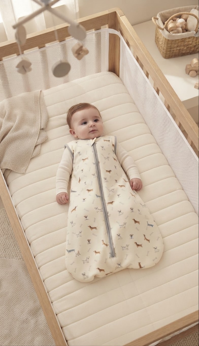 SnuggleSoft Cotton Baby Sleep Sack