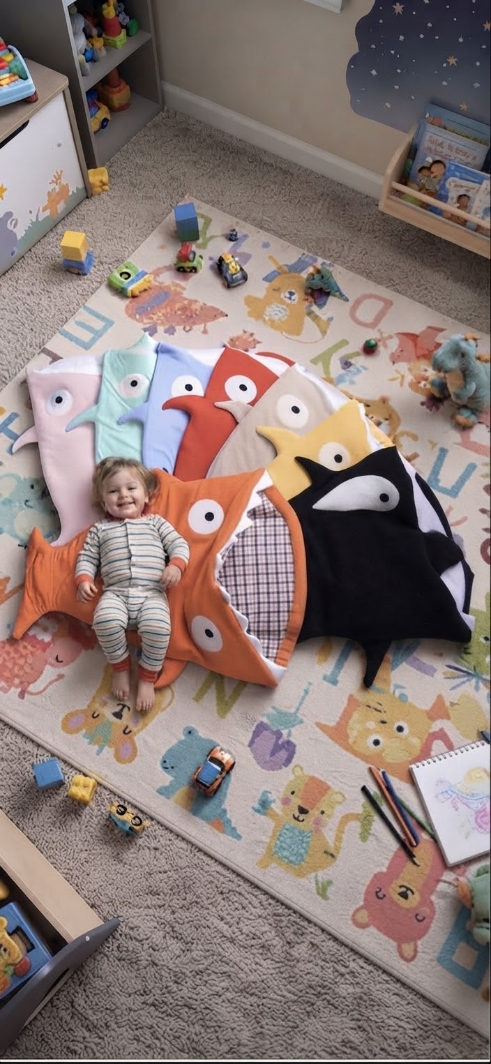 Sleepy Shark Snuggle Sack