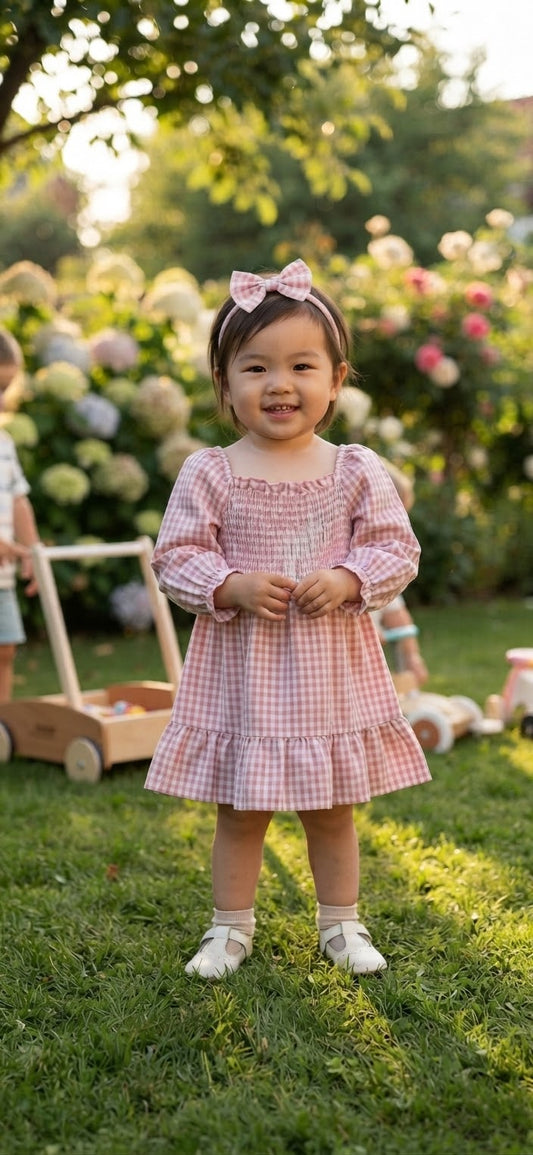 Little Picnic Plaid Dress