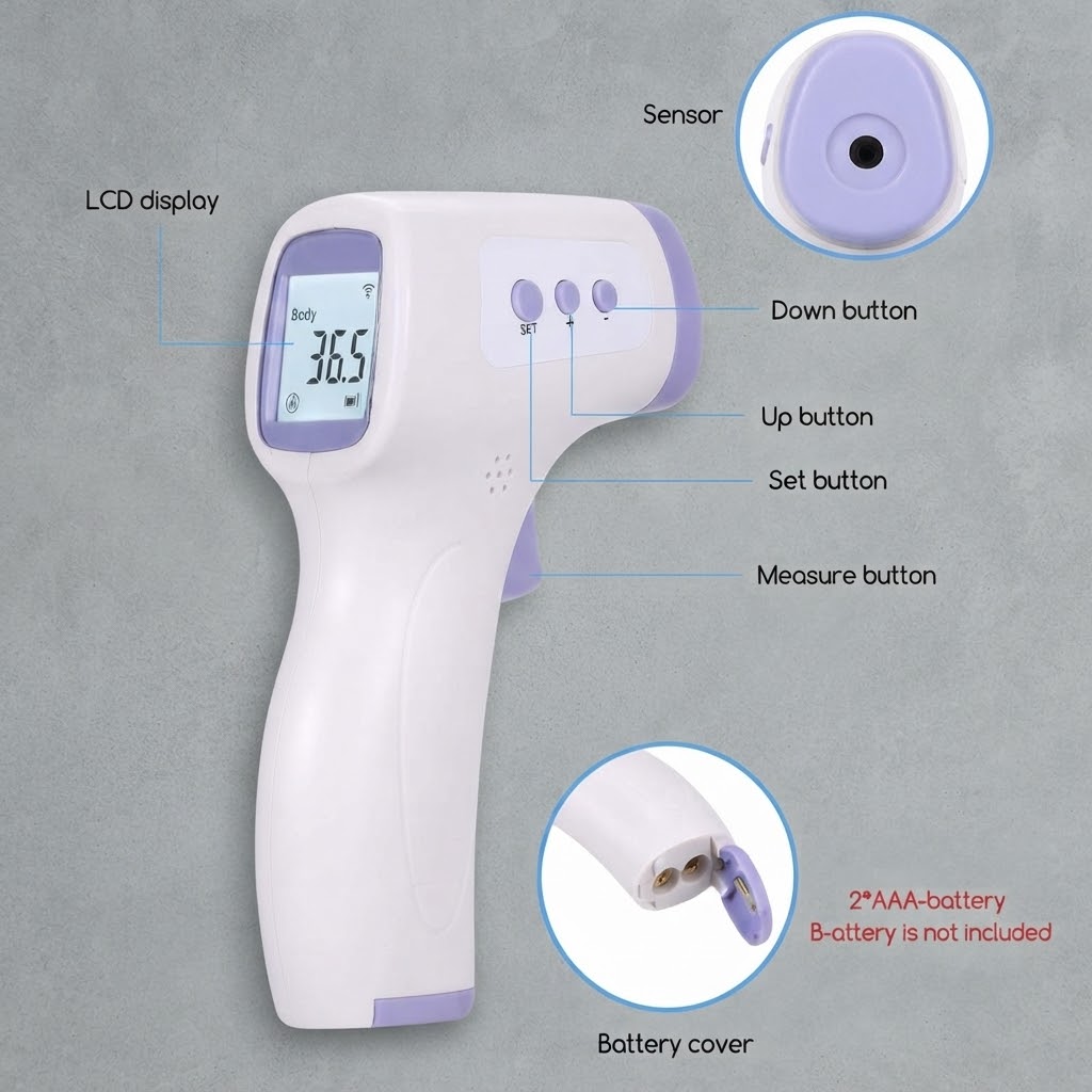 LittleCare No-Touch Forehead Thermometer