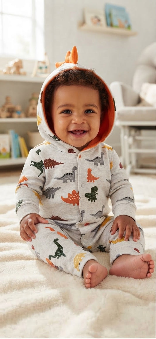 Dino & Unicorn Baby Bodysuit
