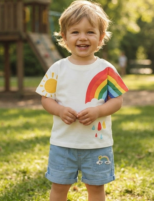 Little Rainbow Days Two-Piece Set