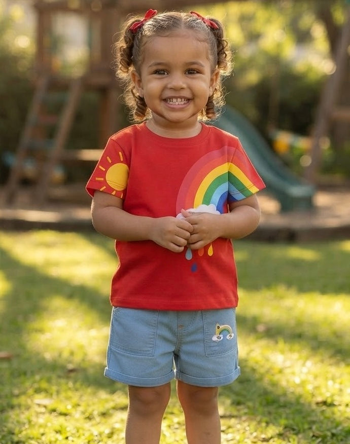 Little Rainbow Days Two-Piece Set