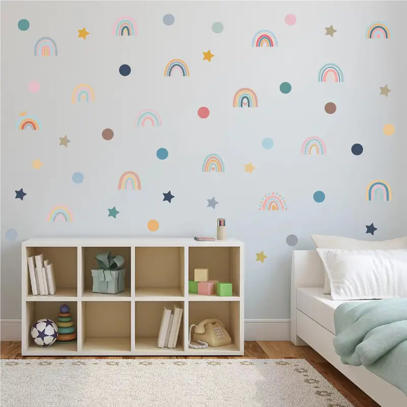 Rainbow Dreams Wall Stickers