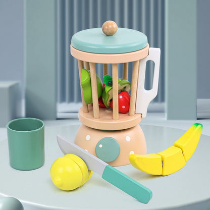 Kids Wooden Tea Party Playset