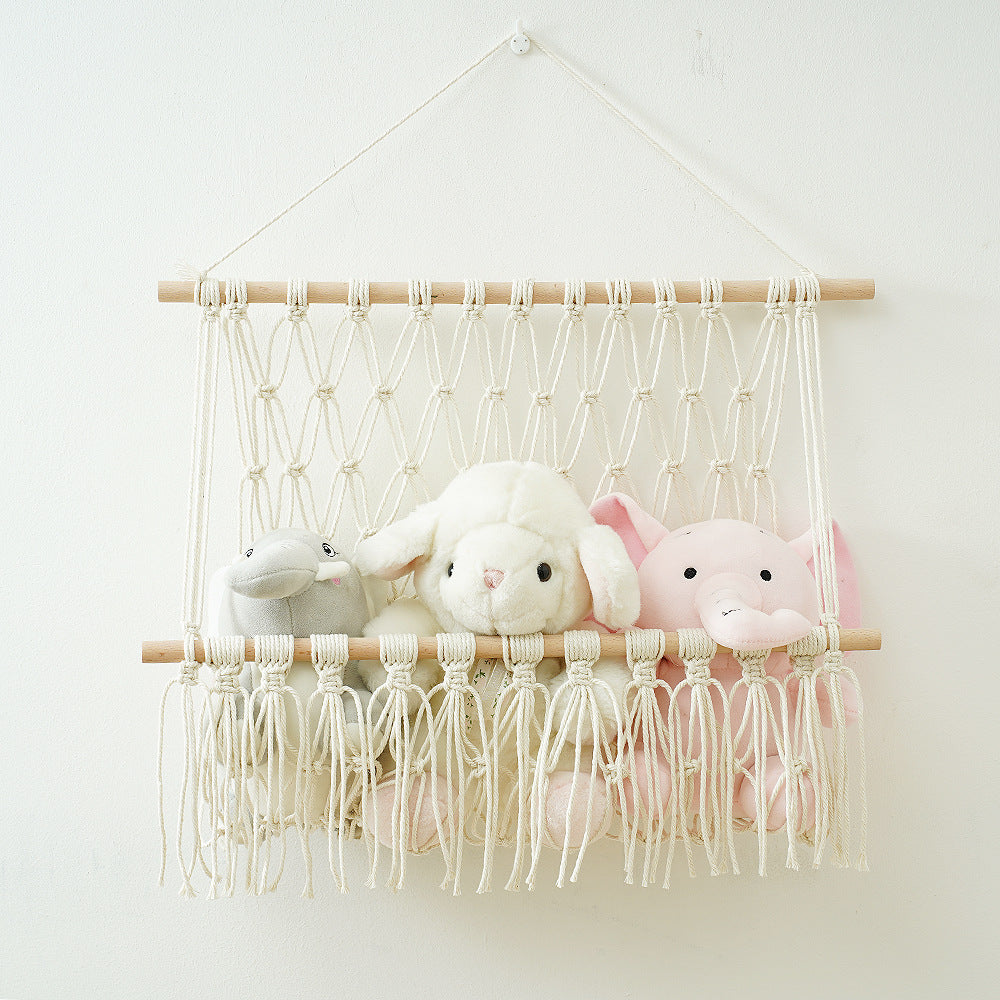 Cozy Cottage Rope Shelf – Cute Nursery Decor