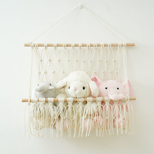 Cozy Cottage Rope Shelf – Cute Nursery Decor