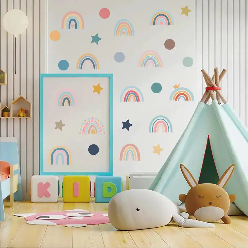 Rainbow Dreams Wall Stickers