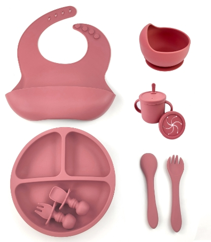 Little Bites Silicone Feeding Set