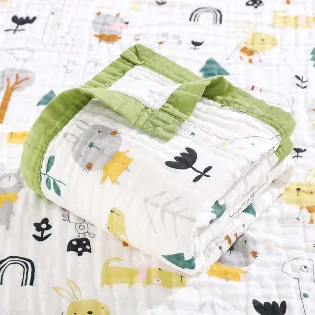 Little Dreamer Cotton Swaddle Blanket